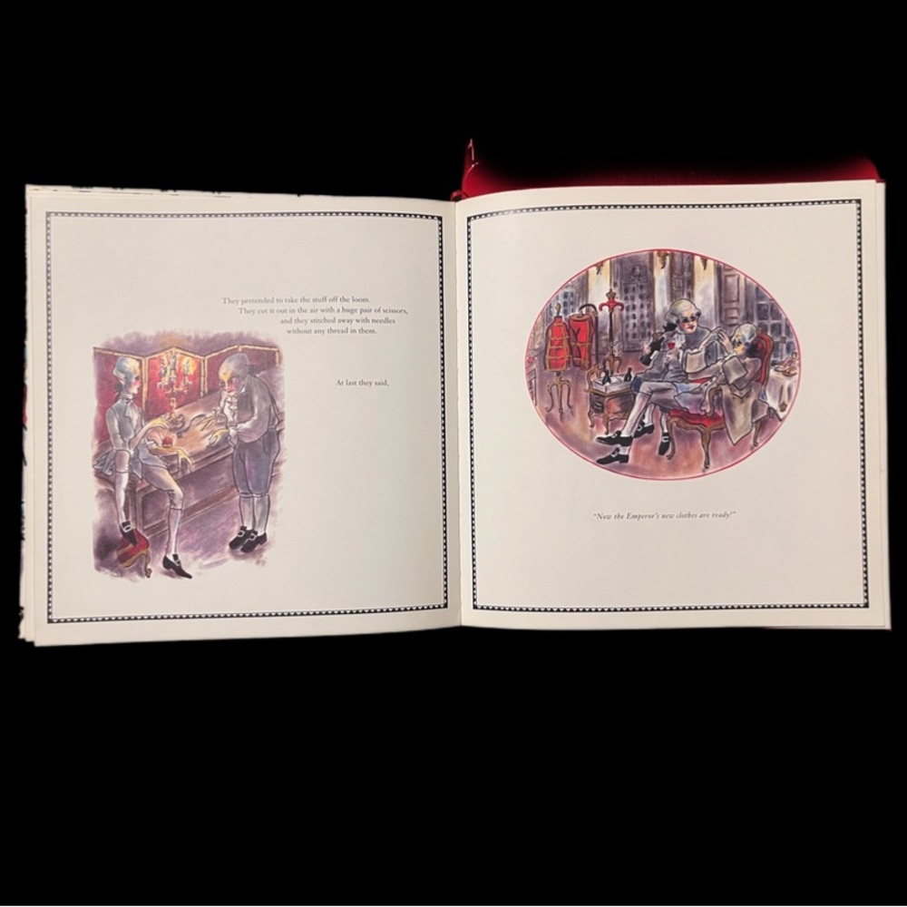 Karl Lagerfeld Illustrated 'The Emperor's New Clothes' Red Edition - Picture 4 of 6